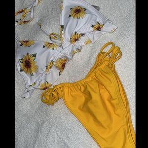 SHEIN Sunflower Bikini